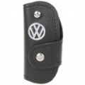 Bolsa de couro protecção do veículo Logo PU para carro Smart Key - Volkswagen