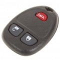 Substituição 3 botões Transponder inteligente chave Casing para Buick primeira terra