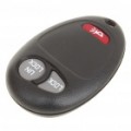 Substituição 3 botões Transponder inteligente chave Casing para Hummer H3
