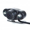 Câmera Rearview carro impermeável 300KP Wireless c / transmissor/receptor/2-IR LED Night Vision (PAL)