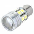 T25 7W 430-Lumen 6500K branca SMD 12 + 1-LED carro Turning/cauda/trás sinal lâmpada (12V)