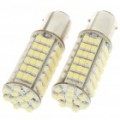 BAZ 15 D 102 x 3528 5W SMD levou 410-Lumen 6500K freio/Backup lâmpadas brancas (par/DC 12V)