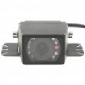 E327 Impermeável veículo carro Rear View Camera vídeo com 9-LED Night Vision (DC 12V/NTSC)