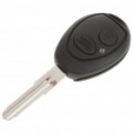 Substituição 2 botões Transponder inteligente chave Casing para Land Rover