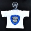 Bonito Mini decorativa transformador t-shirt c / sucção Cup - Autobot 1865 (cor aleatória)