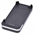 Elegante 2000mAh bateria recarregável de Backup externo Case para iPhone 4 / 4S - Black
