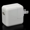 10W USB AC Power Adapter carregador para iPad - branca (AC 100 ~ 240V / 2-Flat-Pin Plug)